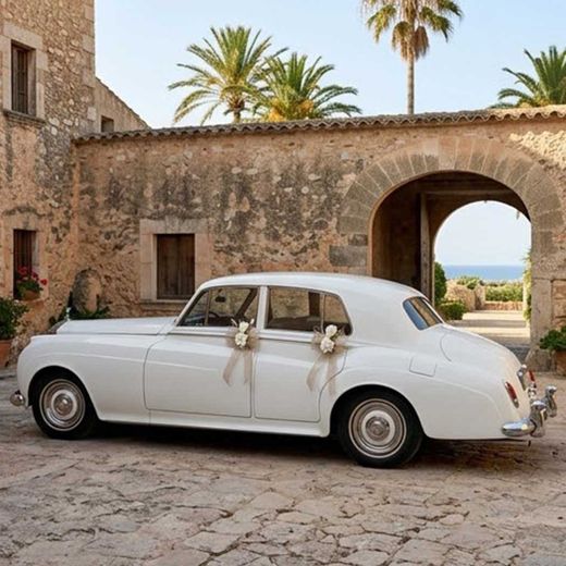2 Lazos con Flores de Boda