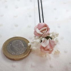 Horquillas de rosas con Paniculata 3 uni