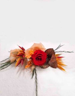 3 Horquillas Grandes Flores Iria