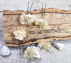 Horquillas de Hortensia Multicolor Preservada