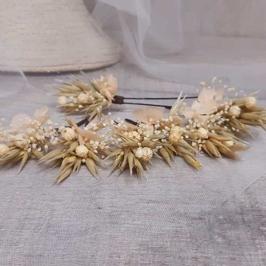 3 Pin de Flor Preservada Rosalia