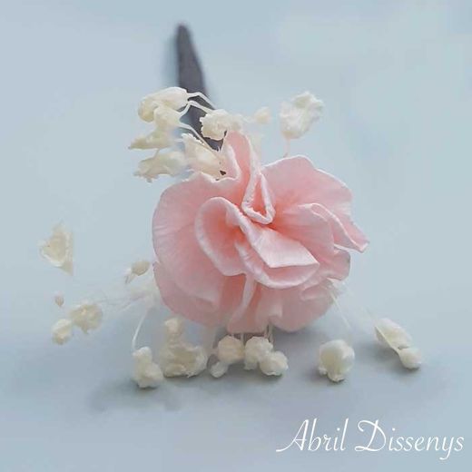 5 Pin de Paniculata y Clavel