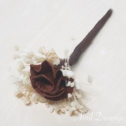 5 Pin de Paniculata y Clavel