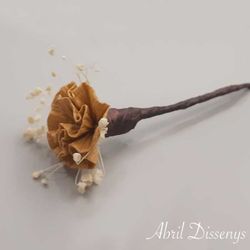 5 Pin de Paniculata y Clavel