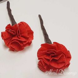 5 Pin de Paniculata y Clavel