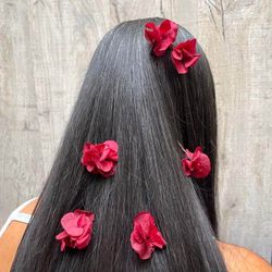 5 Pins Hortensia Burdeos