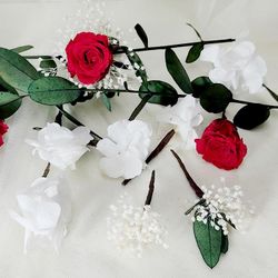 5 Surtido con Rosas para el Pelo