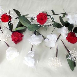 5 Surtido con Rosas para el Pelo