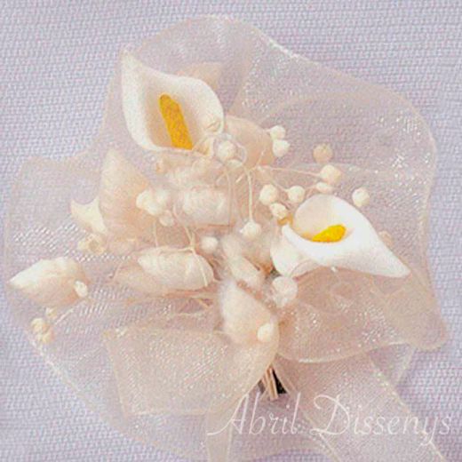 Apliques de Flores con Calas