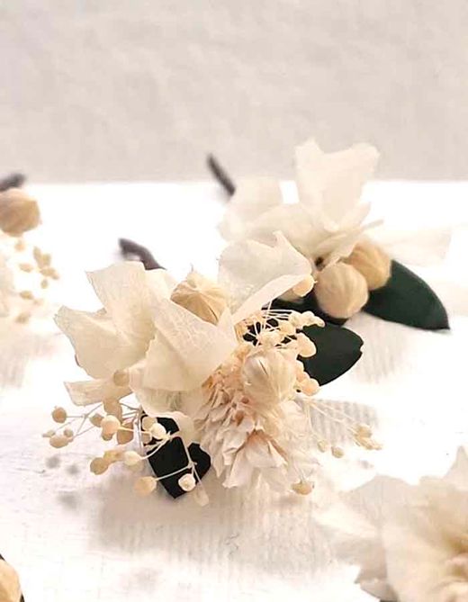 Alfiler de Flor para el Pelo Elena