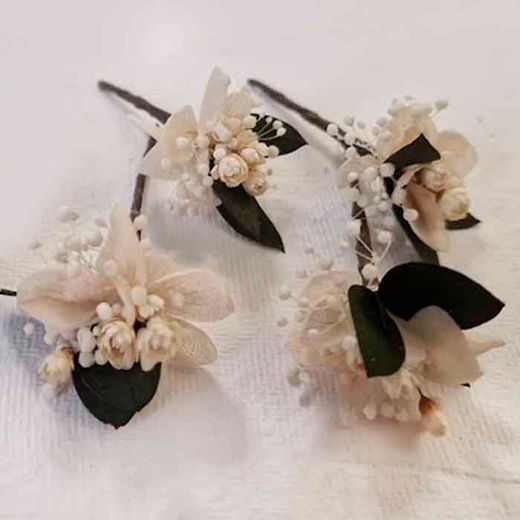 Alfiler de Flor para el Pelo Elena