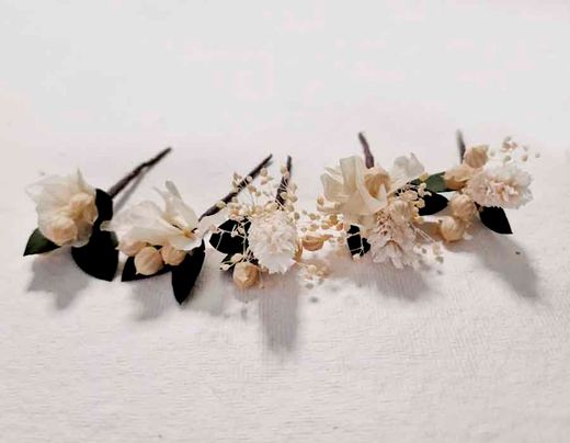 Alfiler de Flor para el Pelo Elena