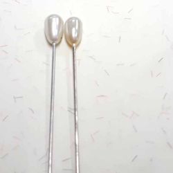 Alfiler de Perla 25 para Bodas