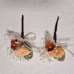 Alfiler Flor Preservada Boho Chic