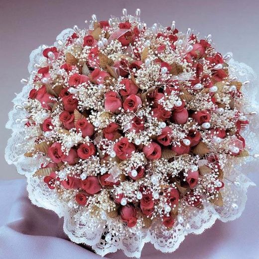 Alfiler flor seca y papaver