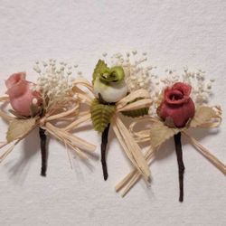 Flor Solapa para Boda Papaver con Alfiler