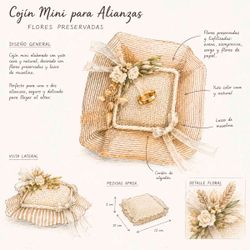 Almohadón Mini para los Anillos