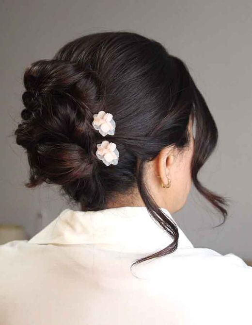 Amapola Blanca de Glasse con Hortensia