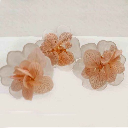 Amapola Blanca de Glasse con Hortensia