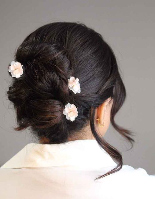 Amapola Blanca de Glasse con Hortensia