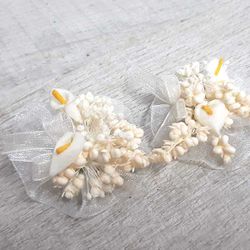 Apliques de Flores con Calas
