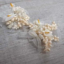 Apliques de Flores con Calas