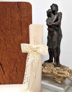 Argolla de Encaje Vintage para Pergamino