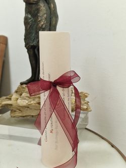 Cintas con lazo para atar pergaminos