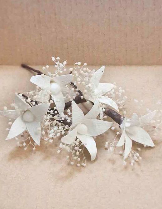 Azahar Flores para el Pelo