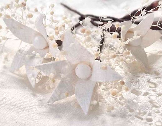 Azahar Flores para el Pelo