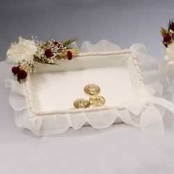 Bandeja Combi para Anillos y Arras Míriam Colección