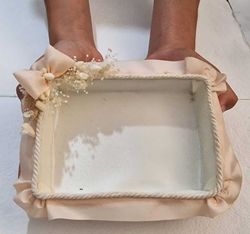 Bandeja para las arras de boda