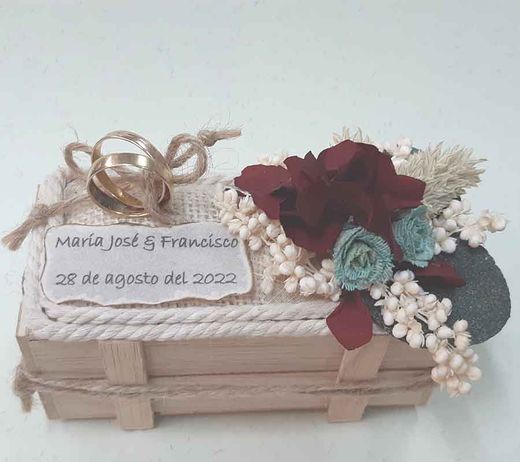 Baúl Porta Anillos y Arras