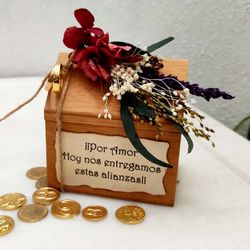 Baúl Porta Anillos y Arras