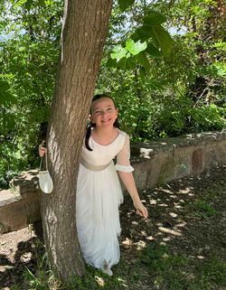 Bolso comunión niña guipur