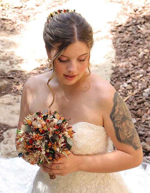 Bouquet de Novia Otoñal