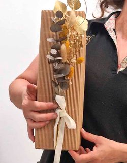 Caja con Ramo de Flores Exóticas