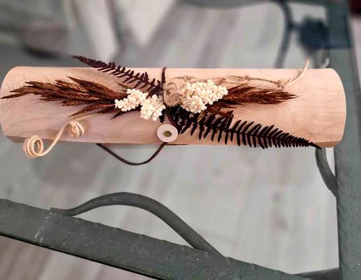 Caja de Madera para Pergaminos o Regalos