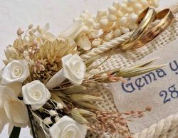 Caja madera para alianzas y arras