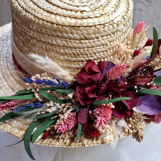 Canotier con Eucaliptus