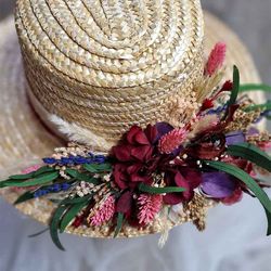 Canotier con Eucaliptus