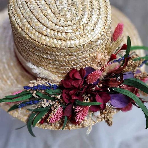 Canotier con Eucaliptus