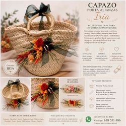 Capazo Porta Anillos Iría