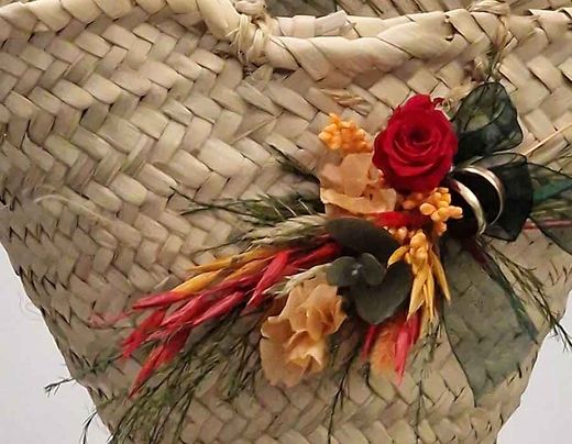 Capazo Porta Anillos Iría