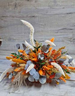 Centro de Mesa con Flor Seca Eternas