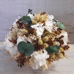 Centro de Mesa Eucaliptus Hortensia