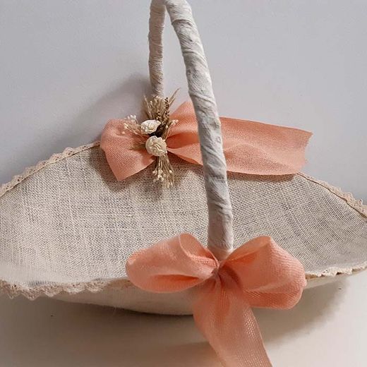 Cesta Boda Presentación con Flores