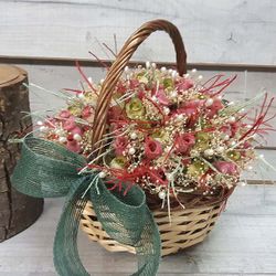 Cesta de Mimbre para Alfileres