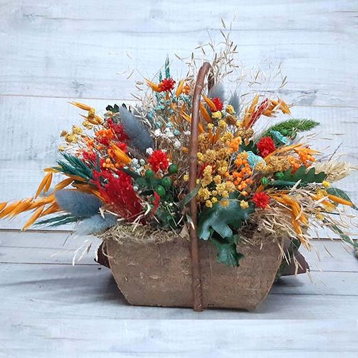 Cesta Flores de Campo Elia