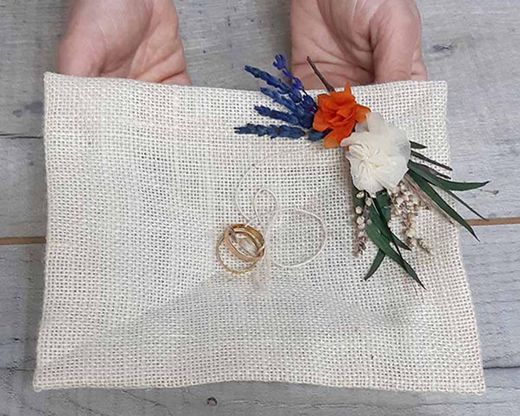 Bandejaº de Arras y Anillos Rústica Natura